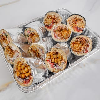Half Chicken Gyro Wrap