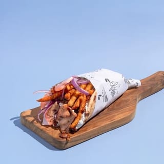 Half Pork Gyro Wrap