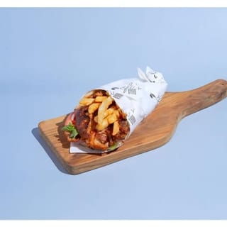 Half Authentic Chicken Gyro Wrap