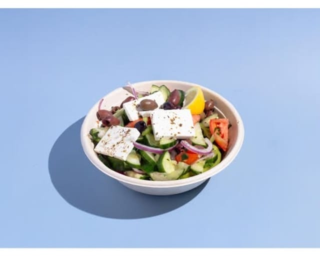 Greek House Salad with Feta.