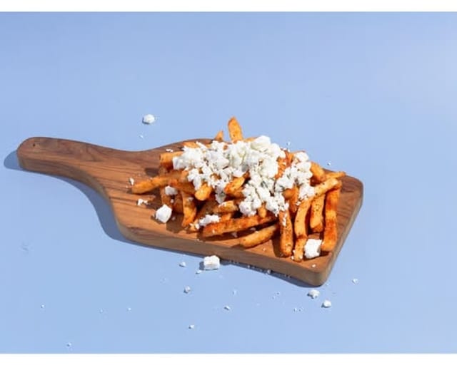 Greek Fries With Feta.