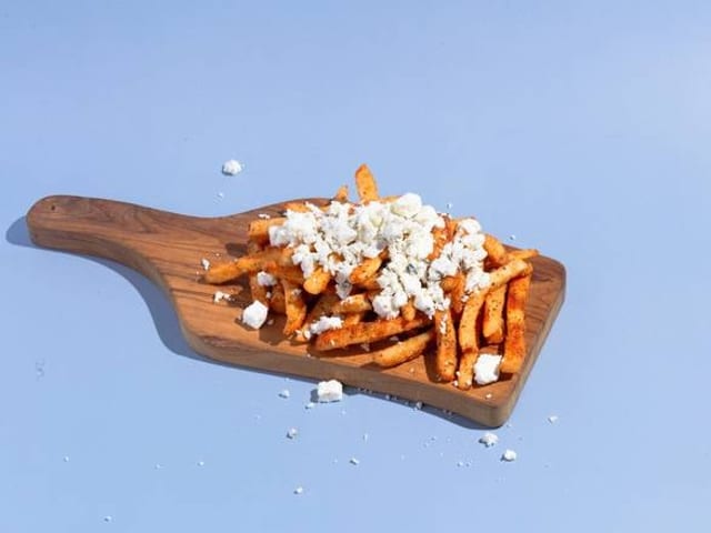 Greek Fries With Feta.