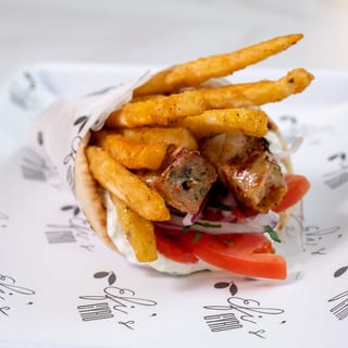Pork Souvlaki Gyro